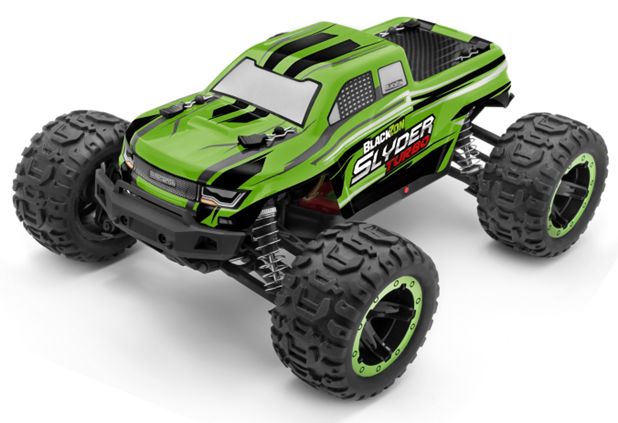 BlackZon 540200 1:16 Green Slyder Turbo MT Electric 4WD Off Road RTR