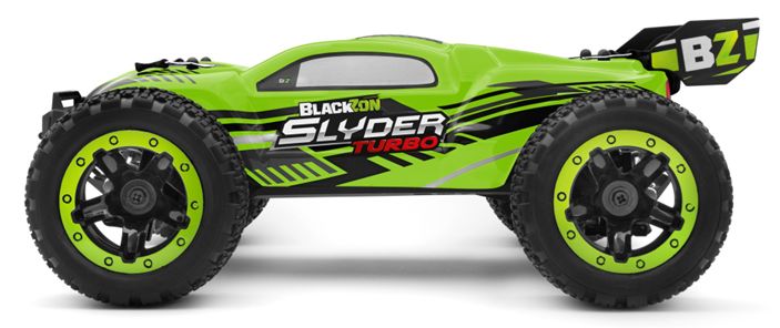 BlackZon 540202 1:16 Green Slyder Turbo ST Electric 4WD Off Road RTR