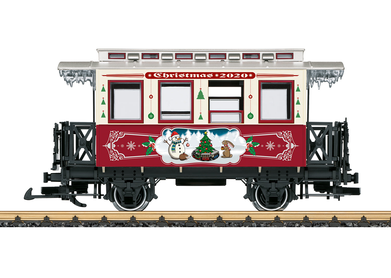 LGB 36020 LGB 2020 Christmar Car (Metal Wheels)