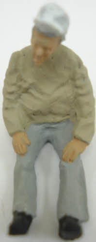 Arttista 1363 O Man to Ride/in Bed/of Truck Pewter Figure
