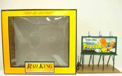 MTH 30-90090 Popsicle Lighted Billboard