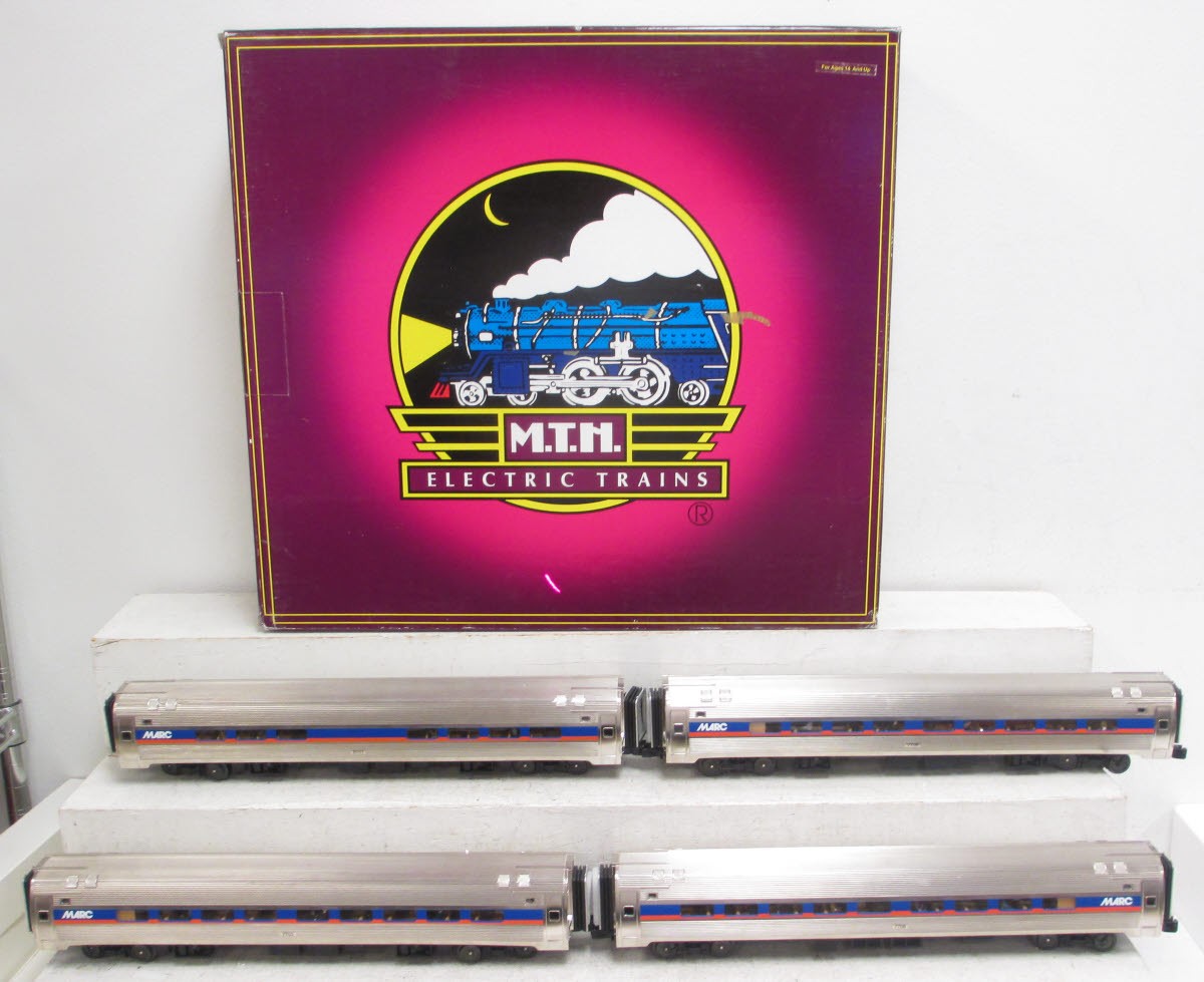 MTH 20-65141 O MARC Premier Amfleet Passenger Car Set (Set of 4)