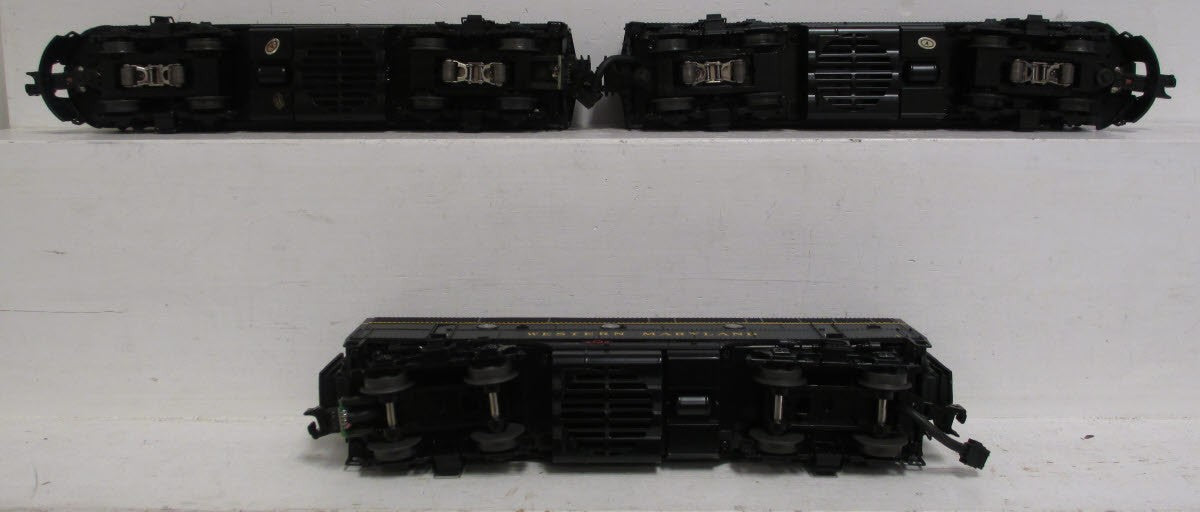 MTH 20-2821-1 Western Maryland F-3 ABA Diesel Engine Set w/PS 2 #51/52/421