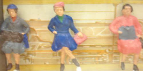 Merten 855 HO Sitting Passenger Figures