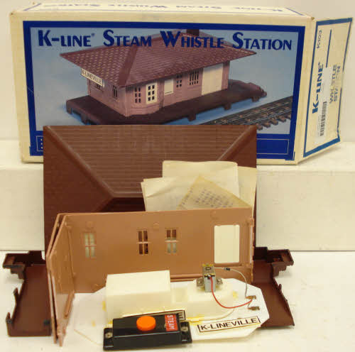 K-Line K103 Operating Steam Whistle Station Building Kit