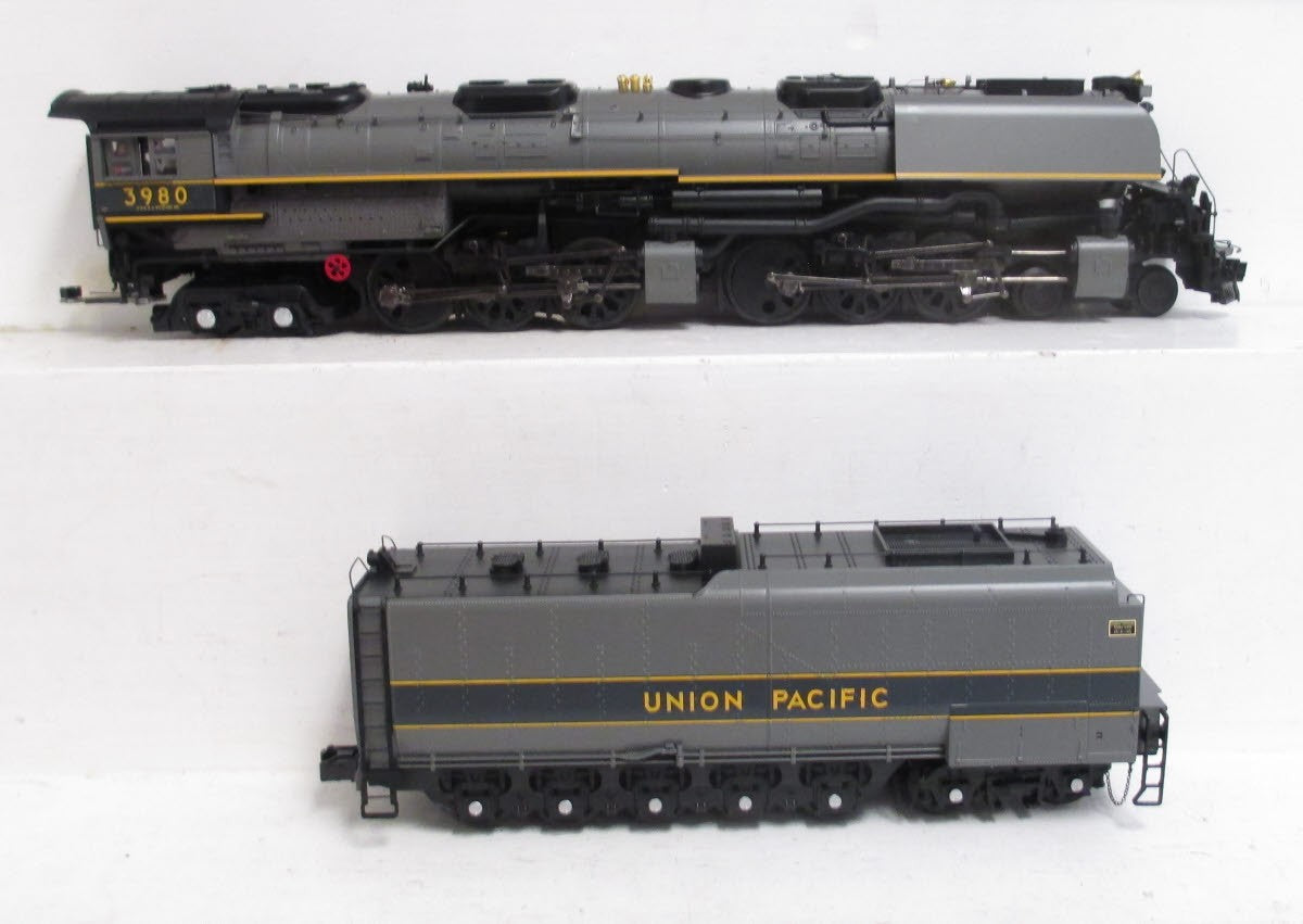 MTH 20-3481-1 UP 4-6-6-4 Challenger Steam w/P-S 3.0 Hi-rail Wheels #3980