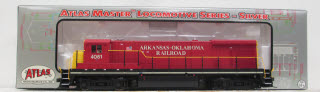 Atlas 8081 HO Scale Arkansas-Oklahoma RR B23-7 Diesel Loco #4061 - DCC Ready