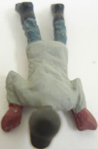 Arttista 1383 O Boy on Stomach for Sled Pewter Figure