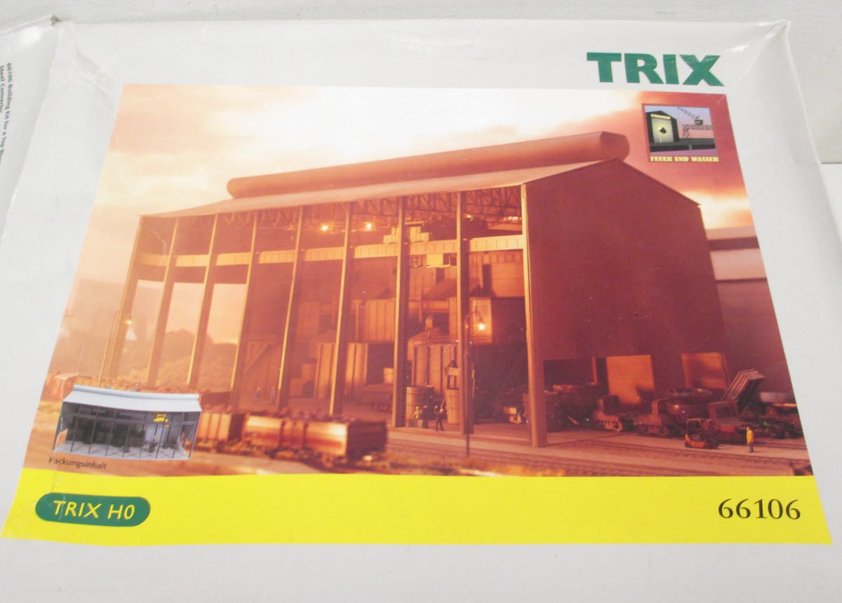 Trix 66106 HO Top Blown Steel Converter Building Kit