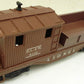 Lionel 6119-50 Vintage O DL&W Brown Work Caboose
