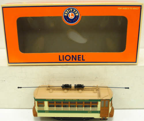 Lionel 6-28421 O Gauge Fort Collins Powered Trolley