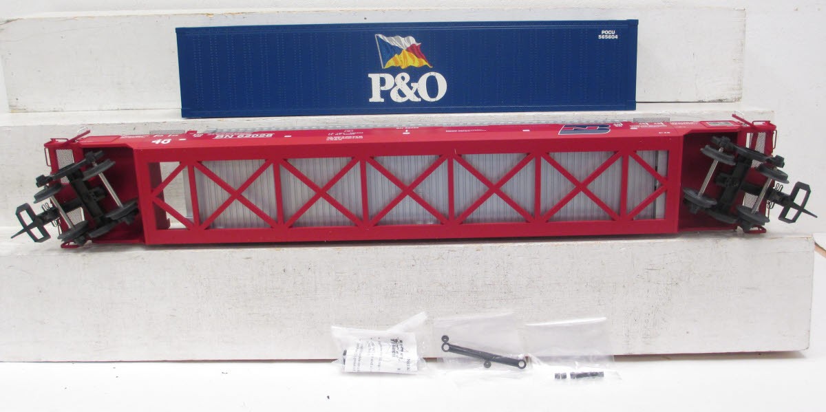 USA Trains R17108 G Burlington Northern Intermodal Flat Car #62028