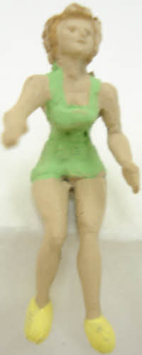 Arttista 1319 Woman to be Carried by Firefighter Pewter