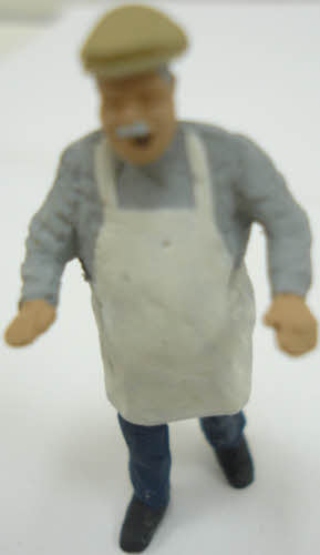 Arttista 1434 O Vendor to Push Golf Cart Pewter Figure