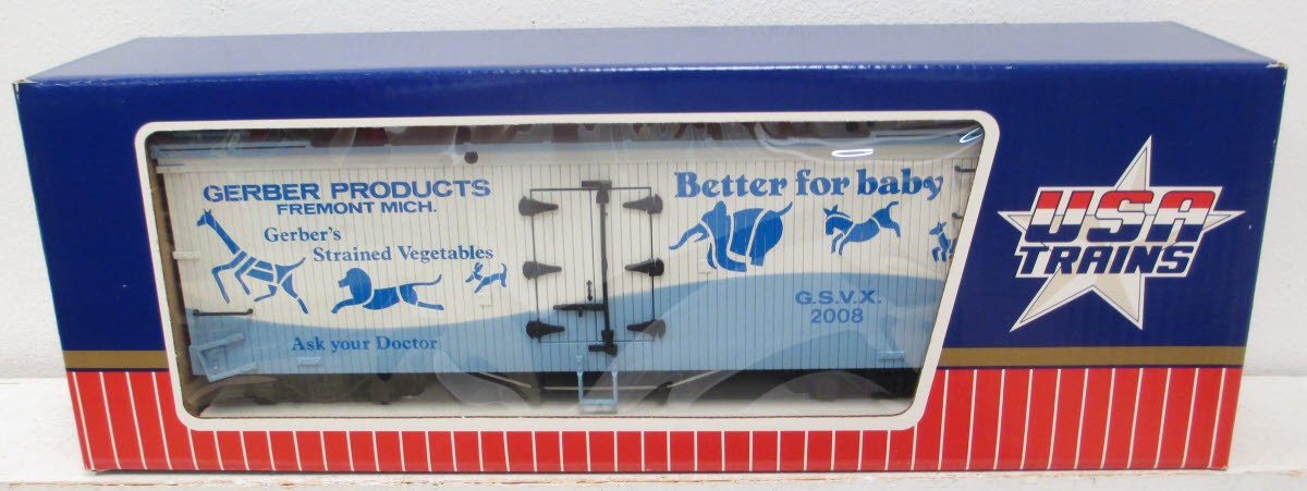 USA Trains 1655 G Gerber Baby Boy Reefer Car