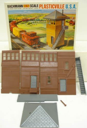 Bachmann 1814 O-S Plasticville Switch Tower Classic Building Kit