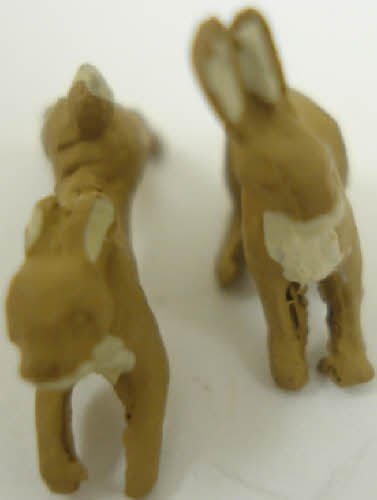 Arttista 1345 Two Rabbits Pewter Figures