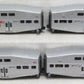 MTH 20-65140 O NJ Transit Bombardier Passenger Car Set (Set of 4)