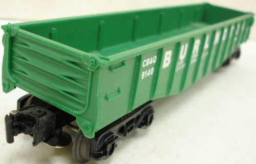 Lionel 6-9140 O Gauge Burlington Gondola