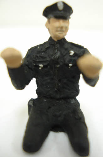 Arttista 1331 Policeman Driving Pewter Figure