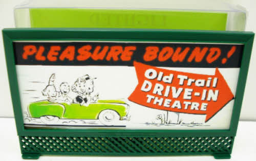 T&C Drive-In Lighted Blinking Billboard