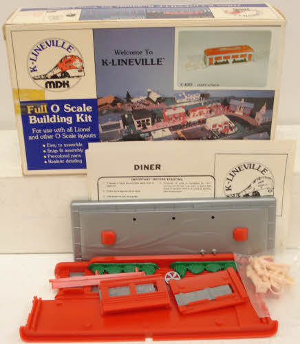 K-Line K-4081 O Diner W/ Figures Kit