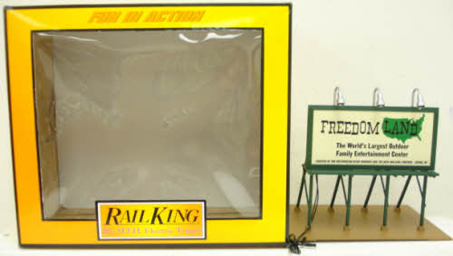 MTH 30-90045 Freedom Land Lighted Billboard