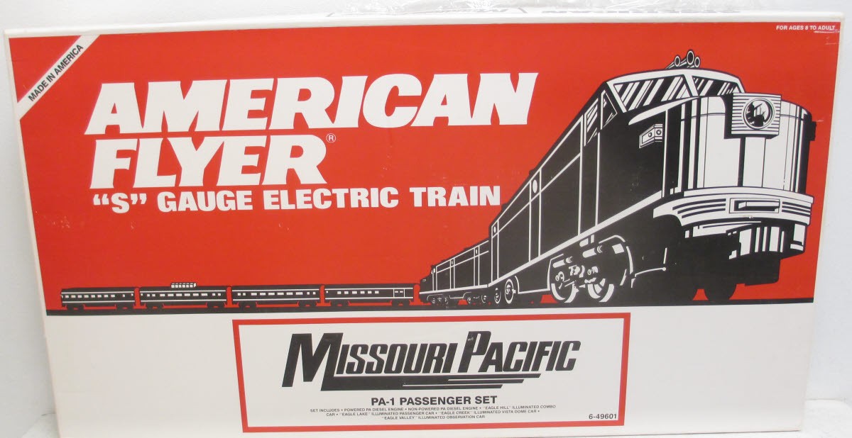 American Flyer 6-49601 S Missouri Pacific PA-1 Passenger Set