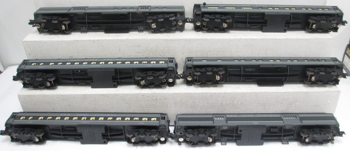 K-Line K44711 O New York Central 18" Heavyweight Passenger Cars (Set of 6)