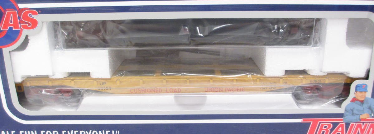 Atlas 934-1 3 Rail Union Pacific 52'6" Flatcar #53789