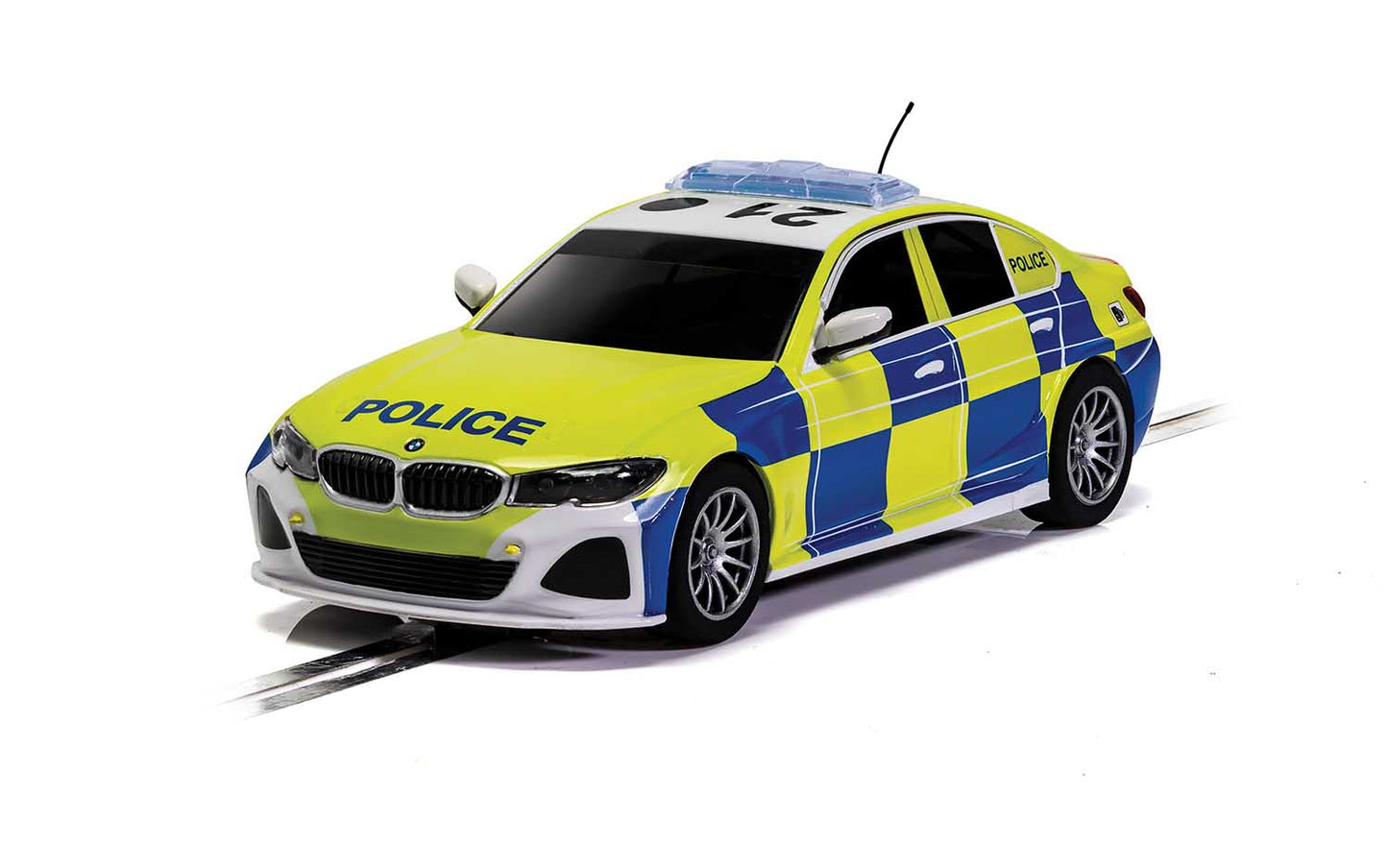 Scalextric C4165 1:32 BMW 330i M-Sport Police Slot Car