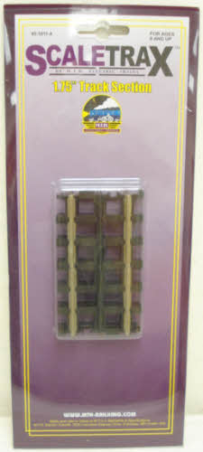 MTH 45-1011-4 ScaleTrax 1.75" Straight Track Sections (Pack of 4)