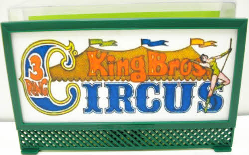 T&C King Bros. Circus Lighted Blinking Billboard