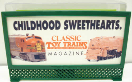 T&C Classic Toy Trains Lighted Blinking Billboard
