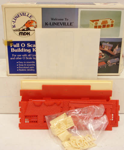 K-Line K-4091 O Scale K-Lineville Firehouse Building Kit