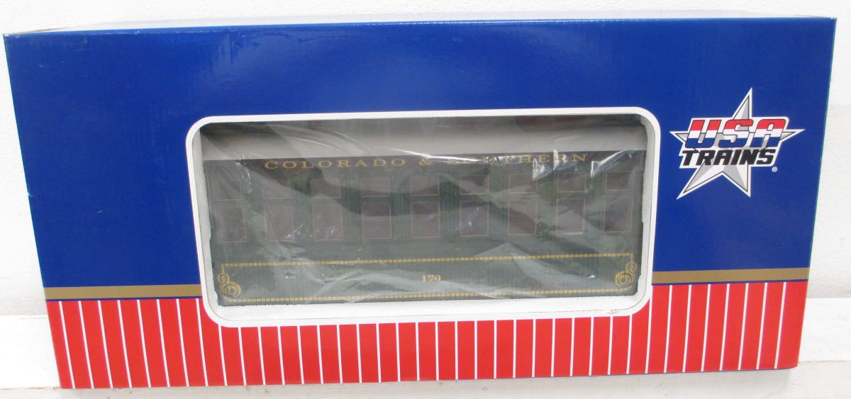 USA Trains 30300 G Scale C&S Overton Passenger Car #170 - Metal Wheels