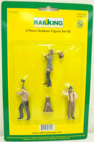 MTH 70-10002 G Outdoor Group #2 Figure Set (Set of 3)