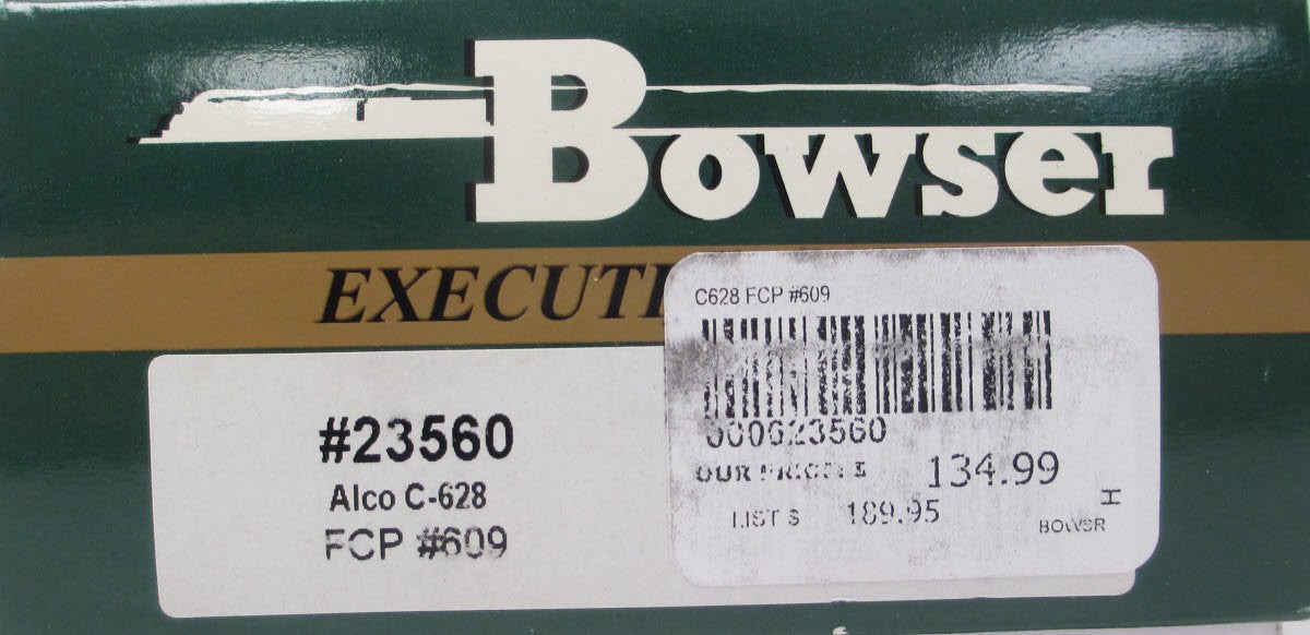 Bowser 23560 Bowser Executive Line 23560 HO FCP C628 #609