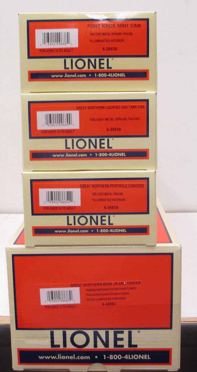Lionel 6-31799 O Gauge Great Northern Empire Freight Express Steam Train Set