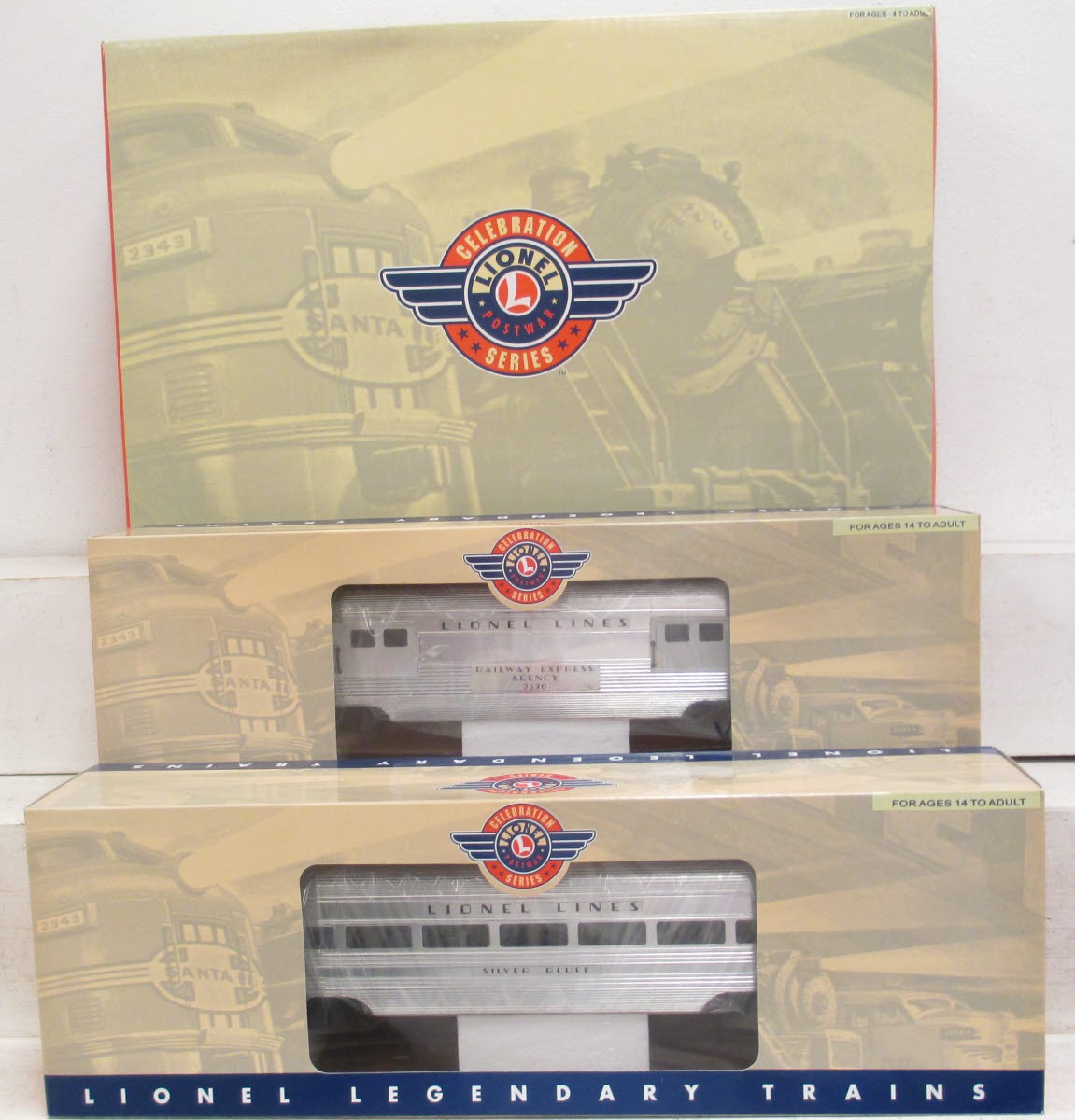 Lionel 6-35413 Lionel Lines Aluminum Streamlined Passenger Cars (Set of 2)