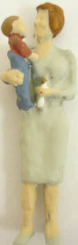 Arttista 1125 Woman Holding Baby Pewter Figure
