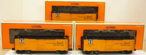 Lionel 6-11896 Santa Fe Steel-Sided Reefer Set
