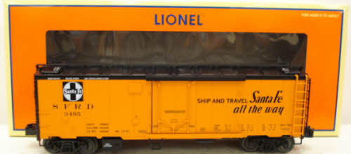 Lionel 6-11896 Santa Fe Steel-Sided Reefer Set