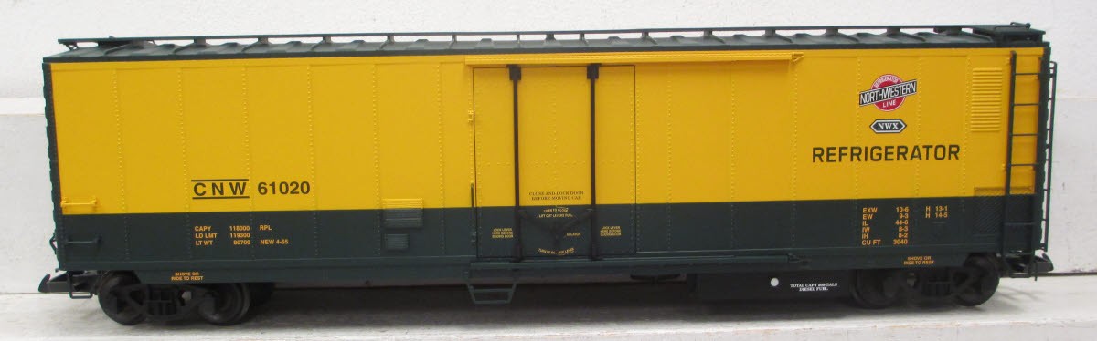 USA Trains R16722 G Chicago and North Western 50' Mechanical Refrigerator Car