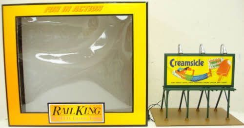MTH 30-90089 Creamsicle Lighted Billboard