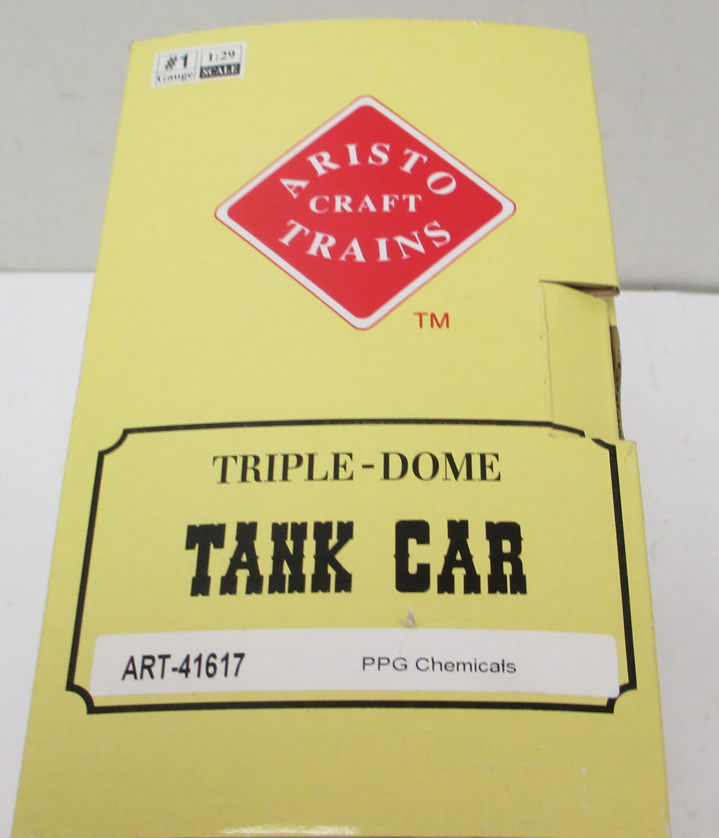 Aristo-Craft 41617 G PPG Chemical 3 Dome Tankcar