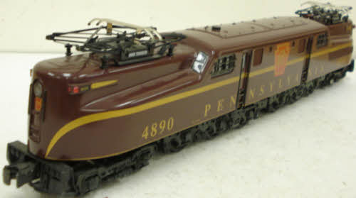 Williams 74405 O PRR Tuscan Single Stripe GG-1 Electric Locomotive #4890