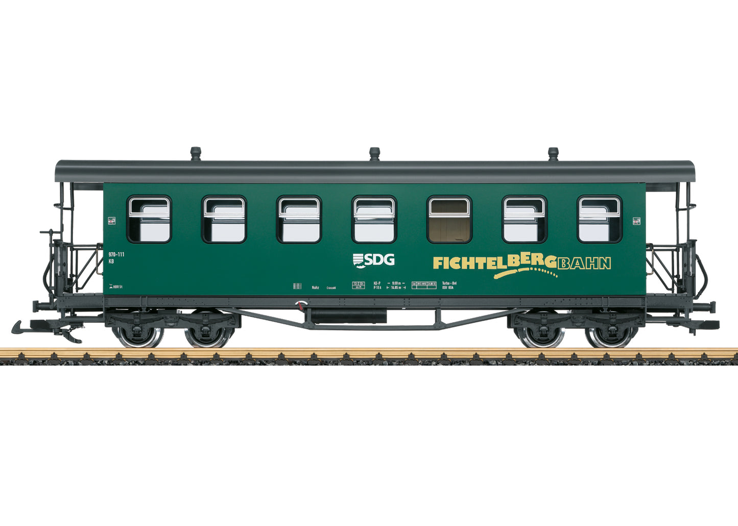 LGB 36362 G Fichtelberg Railroad SDG Passenger Car