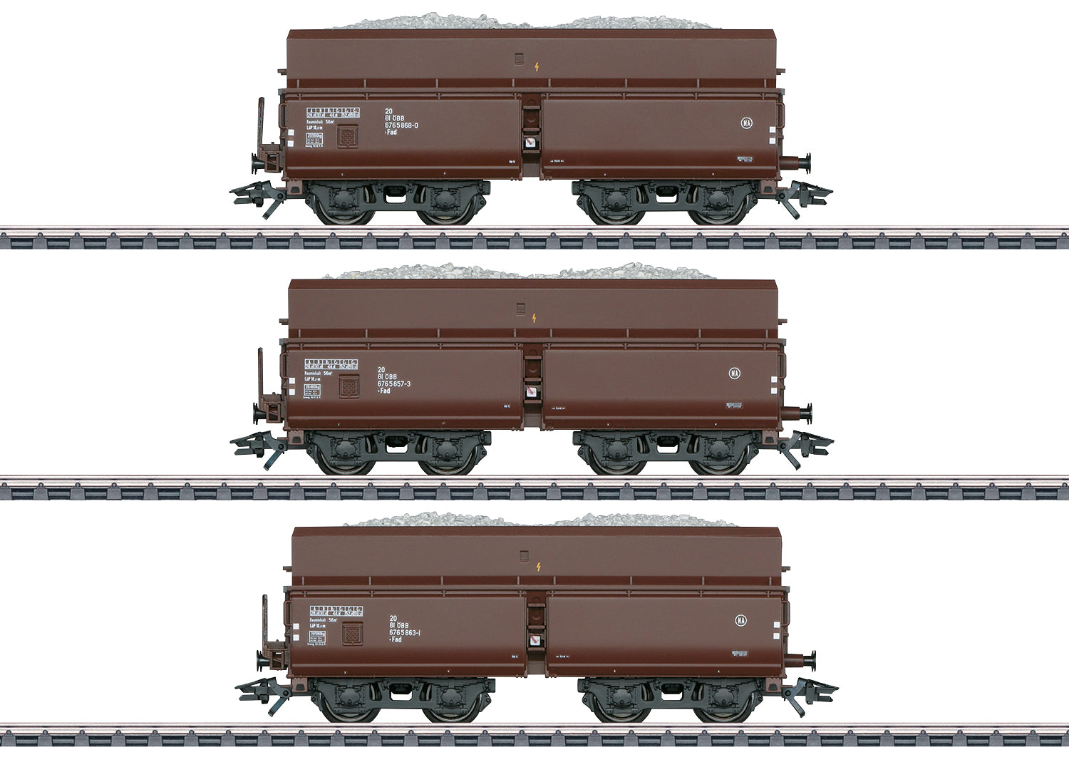 Marklin 46231 HO OBB Limestone Transport Hopper Car Set (Pack of 3)