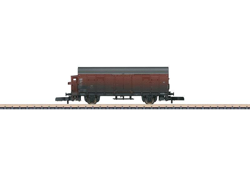 Marklin 82262 Z German Federal Railroad DB Type Gl 11 Boxcar w/Brakeman's Cab #2